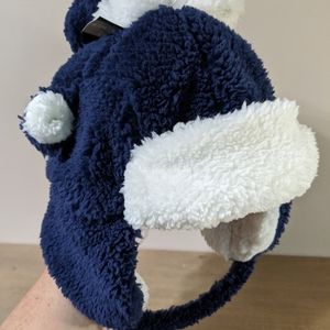 Okie Dokie Toddler Faux Fur Hat & Mittens Set